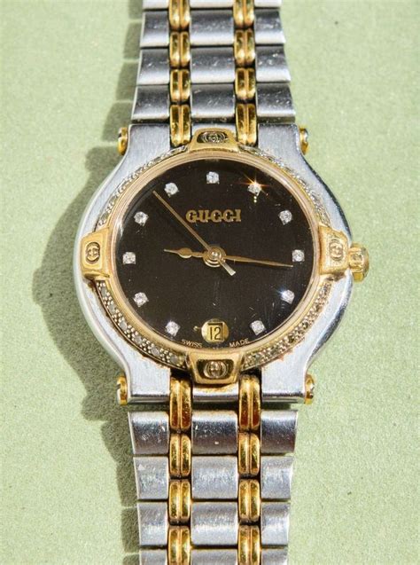 gucci women's watch 18k diamonds|gucci bezel watches for women.